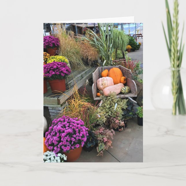 Autumn Decor Card (Front)