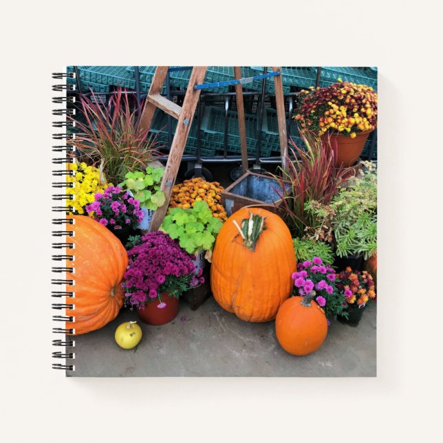 Autumn Decor Notebook (Front)