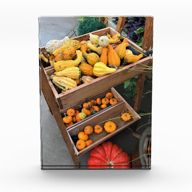 Autumn Decor Photo Block (Front)
