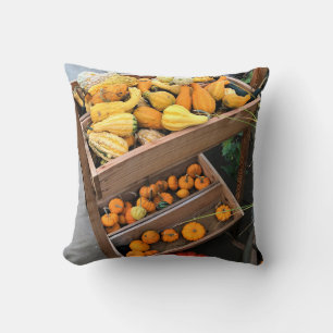 Autumn Decor Throw Pillow