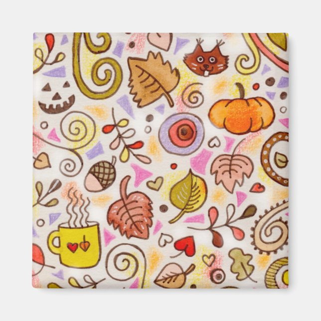 Autumn Delights Magnet (Front)