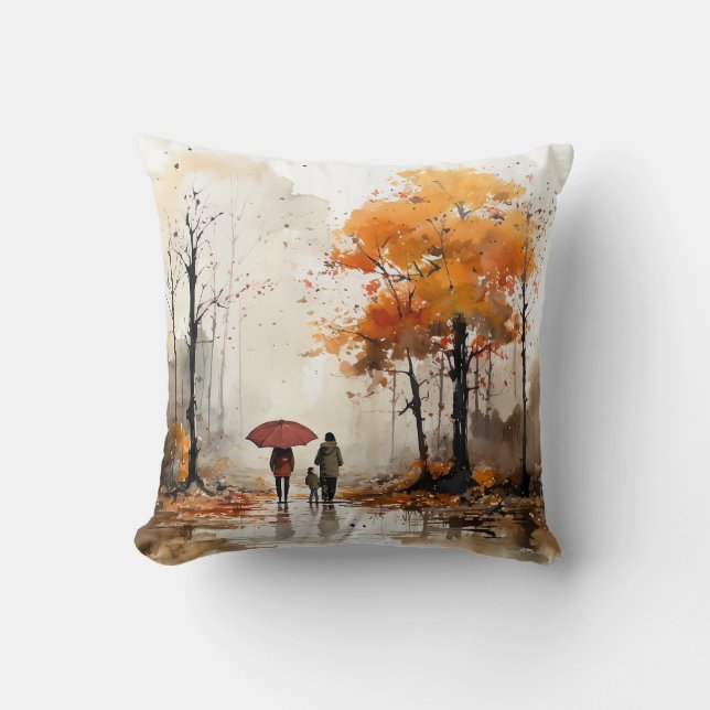 Autumn Design Pillow (Front)