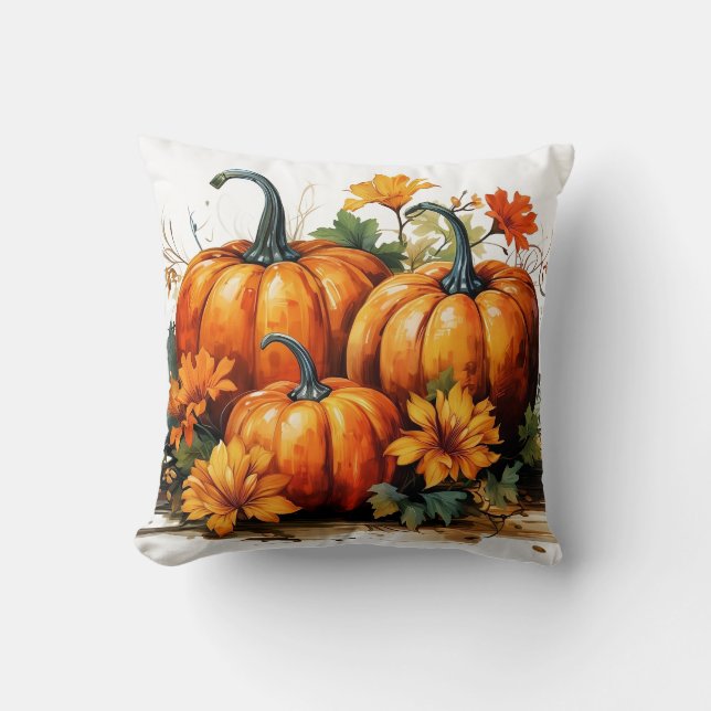 Autumn Design Pillow (Front)