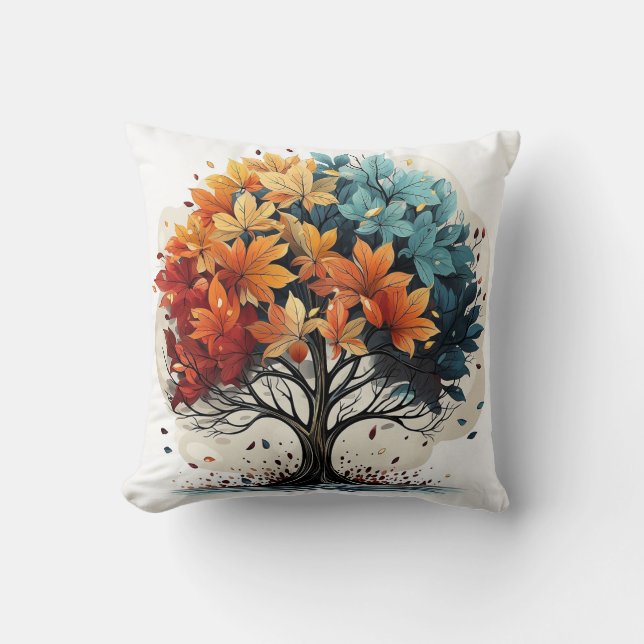 Autumn Design Pillow (Front)
