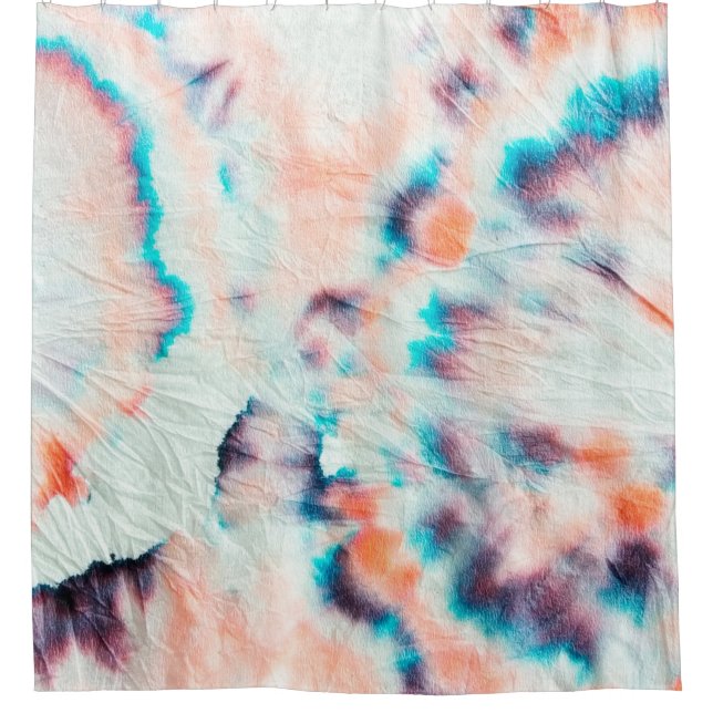 Autumn Dirty Art Graffiti. Tie Dye Shibori. Bordo  (Front)