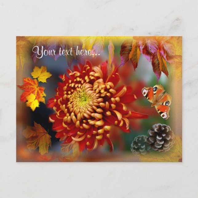 Autumn Dreaming ~ Postcard (Front)