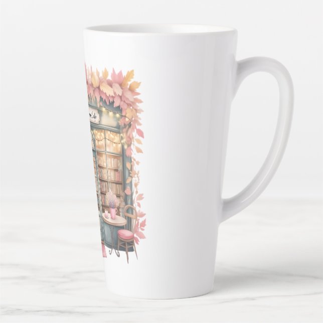 Autumn Dreams Café Tasses — Cozy Floral Bookshop  (Droite)