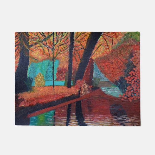 Autumn Dreams door mat (Front)