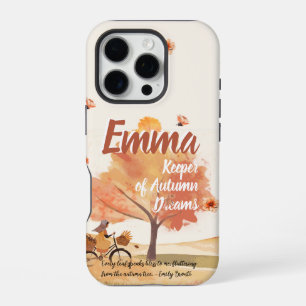 Autumn Dreams Girls – Personalized Art Poster iPhone 16 Pro Case