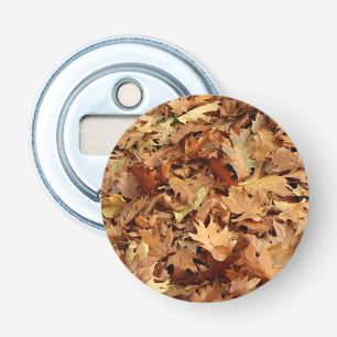 autumn, dry leaves bottle opener