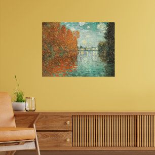 Autumn Effect at Argenteuil by Monet, Poster