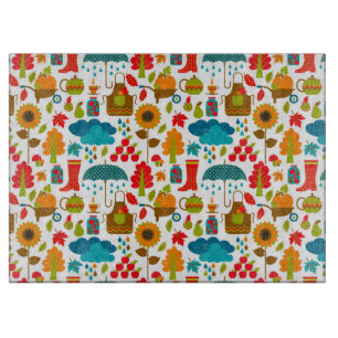 Autumn Elements Cutting Board