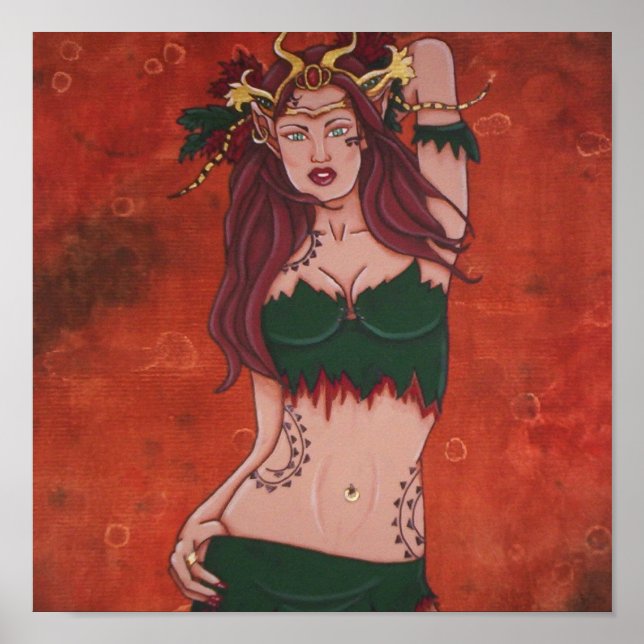 Autumn Elf print (Front)