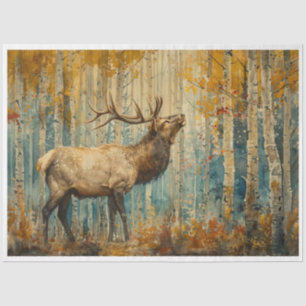 Autumn Elk Tissue Paper