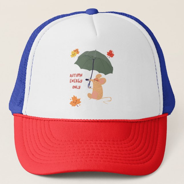 Autumn Energy Only  Trucker Hat (Front)