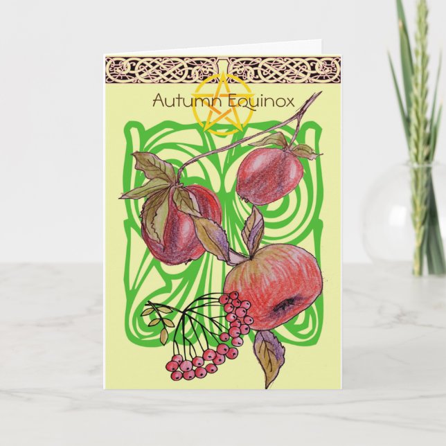 Autumn Equinox Card (Front)