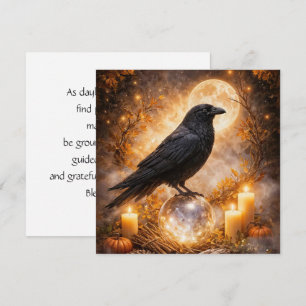 Autumn Equinox Mabon Raven Mystical
