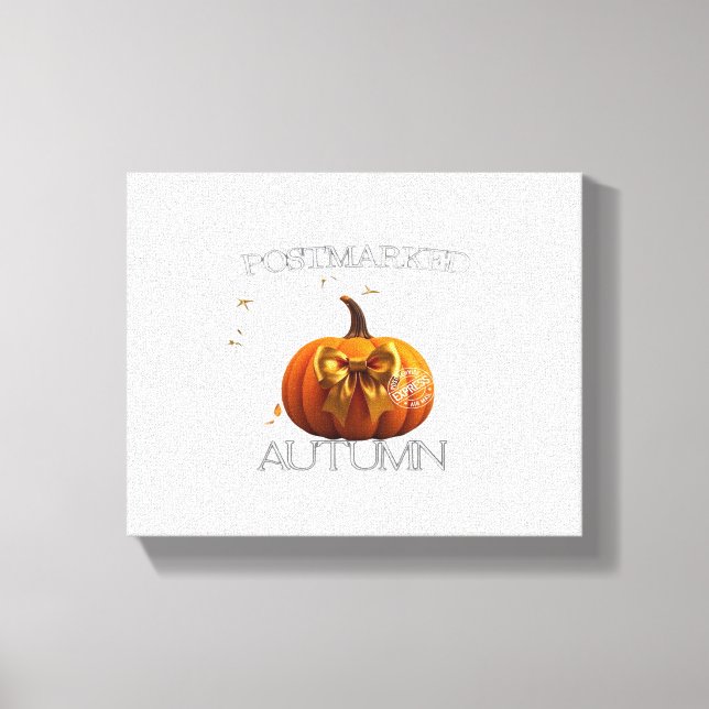 Autumn Essential T-Shirt Canvas Print (Front)