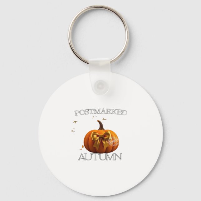 Autumn Essential T-Shirt Keychain (Front)