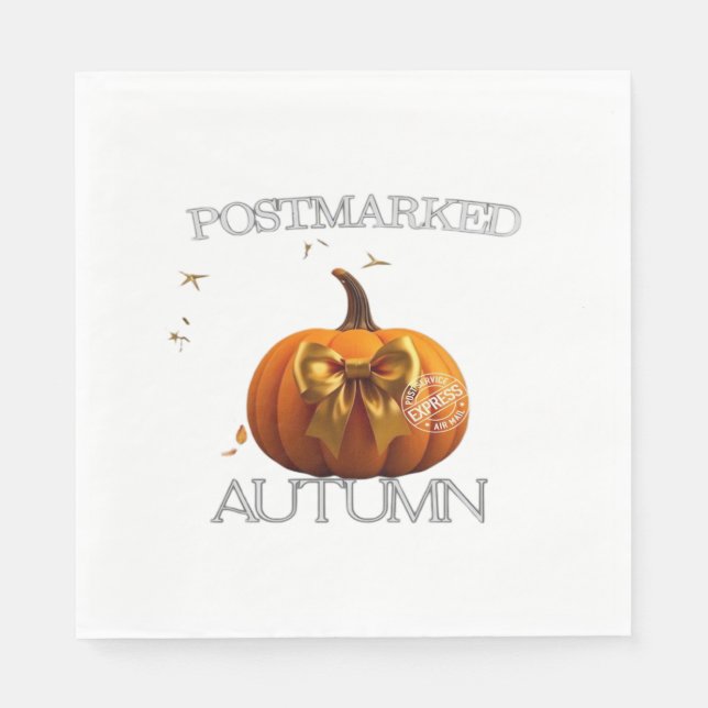 Autumn Essential T-Shirt Napkin (Front)