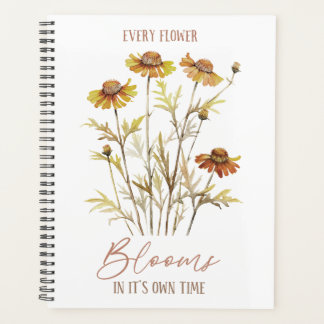 Autumn  | Every Flower Blooms in Its Own Time Planner