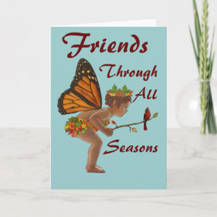 Autumn Fairy Card