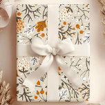 Autumn Fall Berries Leaves and Branches Pattern Wrapping Paper<br><div class="desc">Trendy cute Autumn Fall berries,  leaves,  and branches pattern. Featuring beautiful berry,  twig,  a leaf illustrations,  perfect for Thanksgiving season. Perfect for putting that finishing touch on your gifts and it's great for birthdays,  anniversaries,  or weddings! Beautiful Gift Wrapping Paper Design Patterns by Printable Pretty.</div>