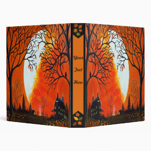 Autumn/Fall Binder "Burning Leaves"