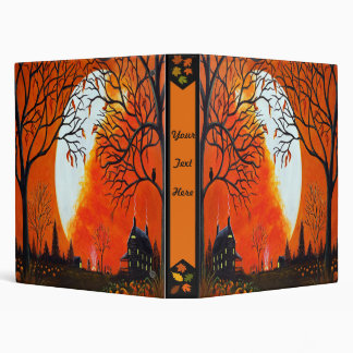 Autumn/Fall Binder "Burning Leaves"
