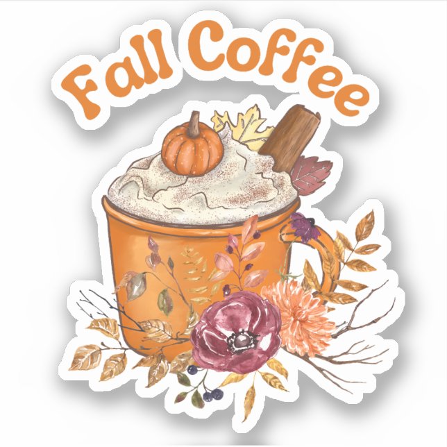 autumn fall coffee mug (Front)