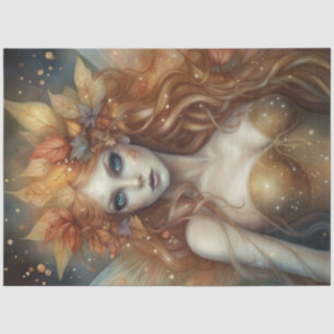 Autumn Fall Fairy Decoupage Paper