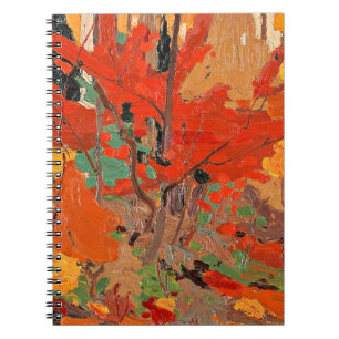 Autumn-Fall, fine art by Tom Thomson, Notebook