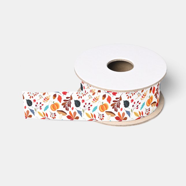 Autumn Fall Grosgrain Ribbon (Spool)