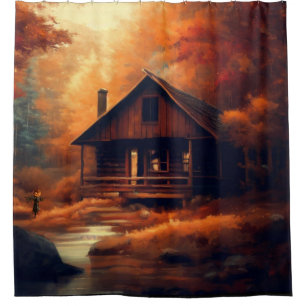 Autumn/Fall/Halloween/rustic painting