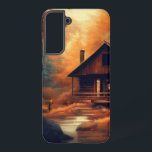 Autumn/Fall/Halloween/rustic painting Samsung Galaxy Case<br><div class="desc">fall with a hint of halloween</div>