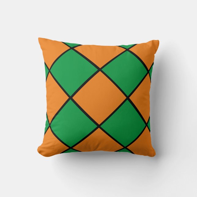 Autumn/Fall/Halloween Throw Pillow (Front)