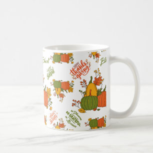 Autumn Fall Harvest Thanksgiving Coffee Mug