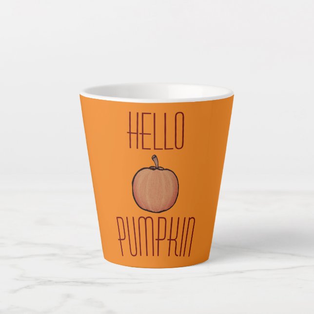 Autumn/fall Latte Mug (Front)