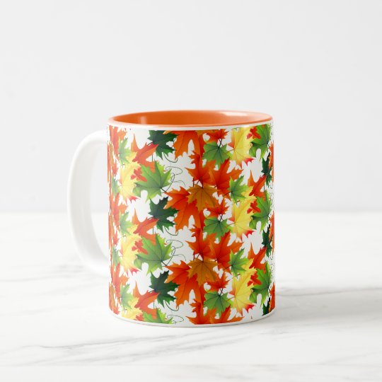 Autumn Fall Leaves Mug