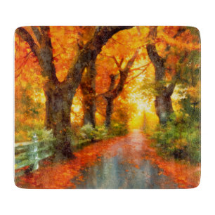 Autumn/Fall/Leaves/nature  Cutting Board