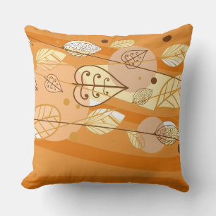 Autumn Fall Leaves Pillow