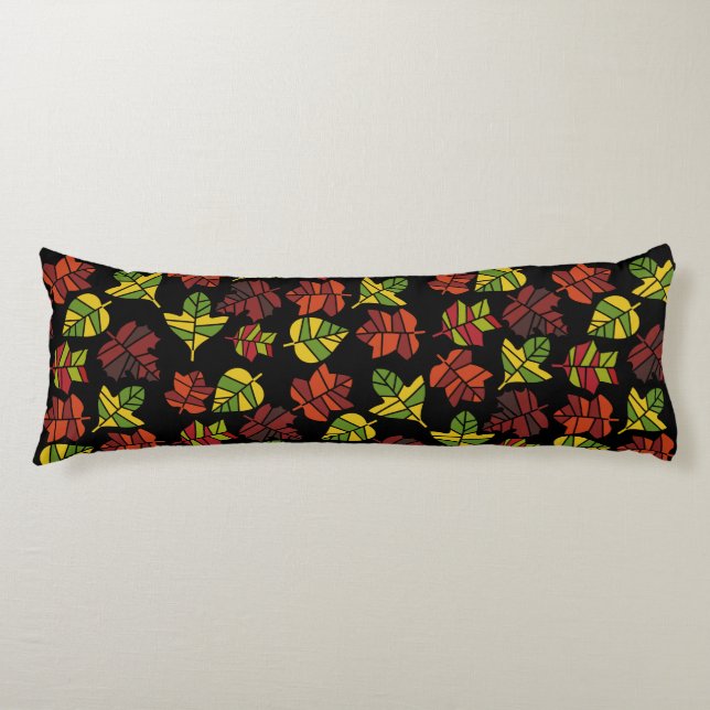 Autumn Fall Nature Transition Body Pillow (Front)