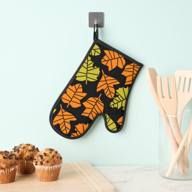 Autumn Fall Nature Transition Oven Mitt (Insitu(Hanging))
