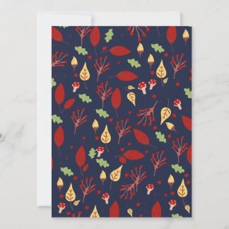 Autumn fall pattern
