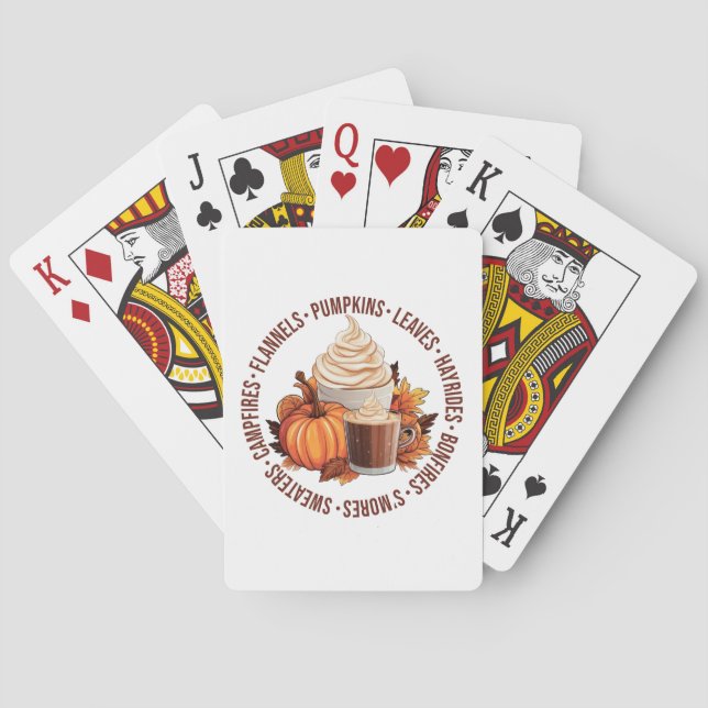 Autumn/Fall Playing Cards (Back)