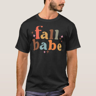 Autumn Fall Season Hello Fall Vintage Retro Fall B T-Shirt