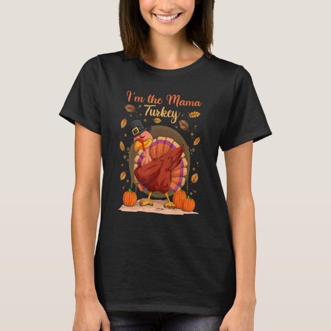 Autumn Fall Thanksgivings Shirts For Women, The Ma (Front)