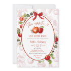 Autumn Fall Toile Apple Baby Shower