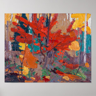 Autumn Fall Tom Thompson Poster