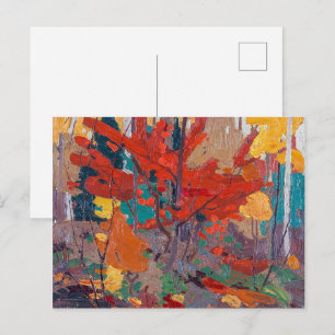 Autumn Fall Tom Thomson Postcard